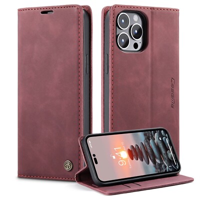 CaseMe For Xiaomi 14 15 17T Redmi Note 11 12 13 14 Wallet Case Card Holder Cover