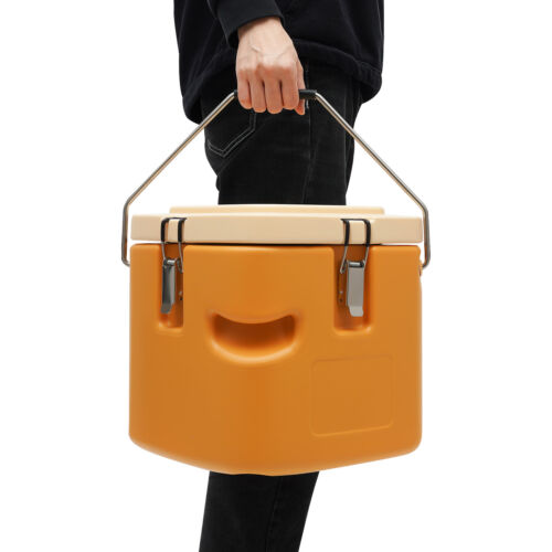 2.5GAL Insulated Food Soup Carrier Outdoor Commercial Food Warmer Hot Box
