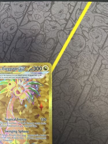 Alolan Exeggutor ex 248/191 Pokemon SV08 Surging Sparks Gold Hyper Rare NM/M - Picture 3 of 10