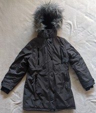 Canada Weather Gear Super Parka Jacket Women’s Large (14/16) Black Pre Owned
