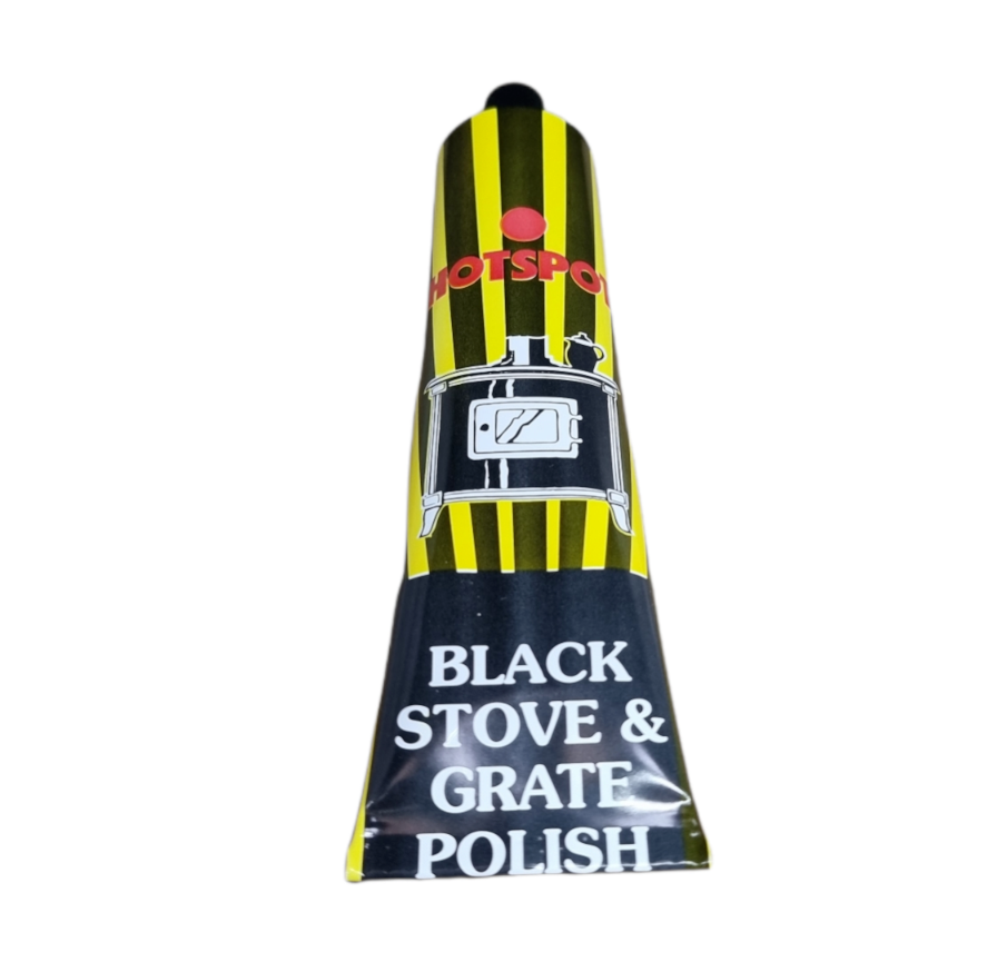 Black Stove and Grate Polish Hotspot 75ml Fireplace Cast Iron Cream