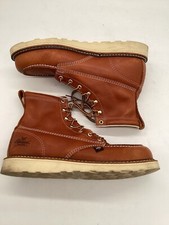Thorogood 814-4200 Men's 6" Leather Moc Toe Non Safety Work Boots Size 12 2E