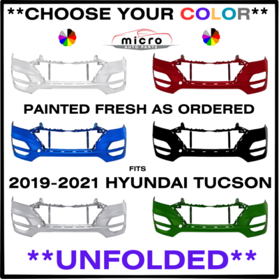 #ad #ad NEW FRONT BUMPER FOR 2019 2021 TUCSON PAINTED *CHOOSE YOUR COLOR* HY1000240 $466.87