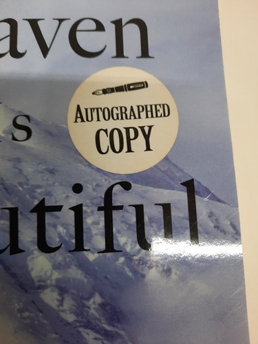 Heaven Is Beautiful Book Peter Baldwin Panagore Autograph Copy 2015 - Picture 3 of 4