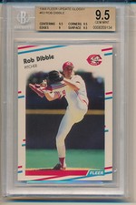 1988 Fleer Glossy Update Rob Dibble (Rookie Card) (#U-83) BGS9.5 BGS