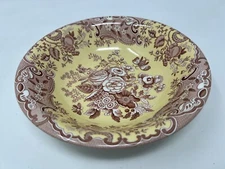 The Spode Blue Room Garden Collection  Red/ Yellow-Rosa Ascot Cereal Bowl