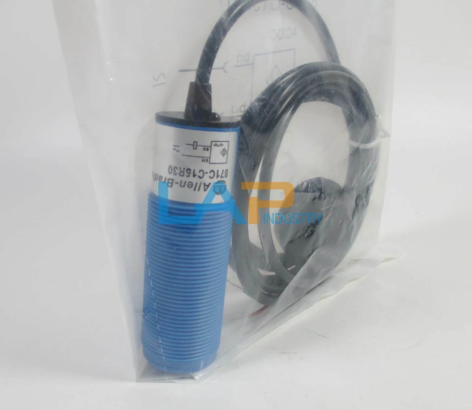 1PCS NEW For Allen Bradley Proximity Switch 871C-C15R30 20-250VDC 200mA 15mm - Image 3 of 4