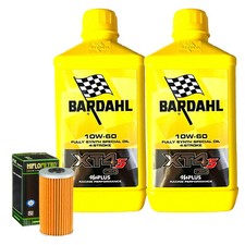 Wartungsset Öl Bardahl XT4S 10W60 Für Ural 750 Retro Seitenwagen 2010-2013