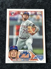 2023 Topps Series 2 Jose Butto RC Rookie Card #615 New York Mets