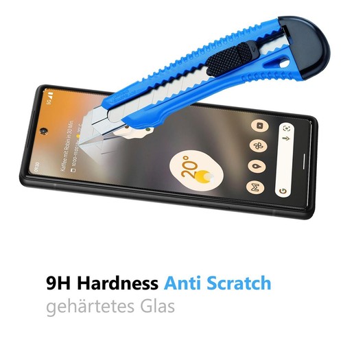 Schutzfolie für Google Pixel 6a Display Schutzglas 2x Kamera folie glas - Bild 7 von 7