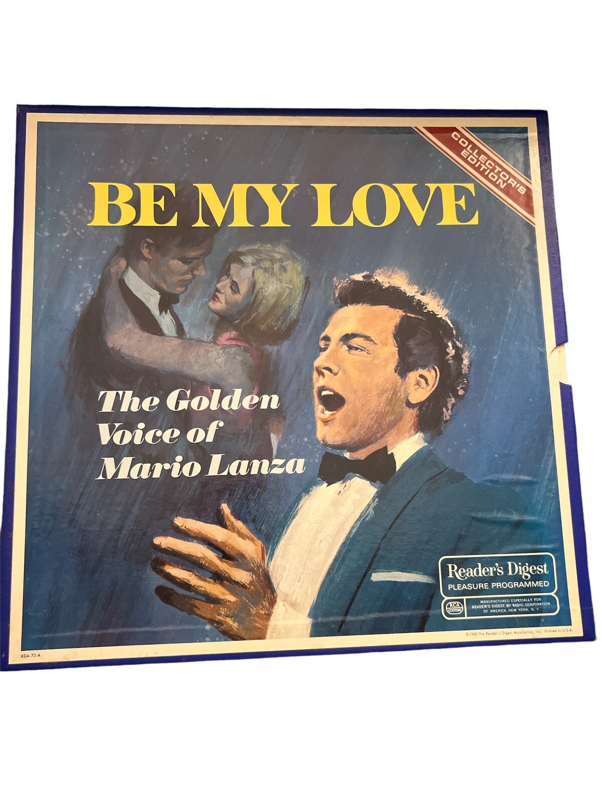 BE MY LOVE THE GOLDEN VOICE OF MARIO LANZA LP VINYL RECORD BNO20 1145