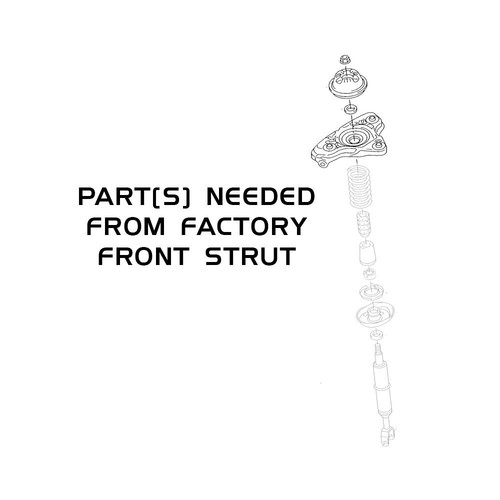 FOR AUDI A4 02-08 B6/B7 FWD/AWD GODSPEED MONOSS DAMPER COILOVER STRUT SUSPENSION - Picture 6 of 9