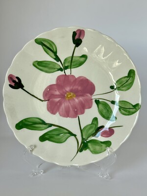 Blue Ridge Southern Potteries Dogwood Scalloped Plate  7 1/4 - 3 Available