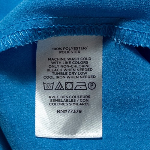 Camiseta sin mangas Ann Taylor para mujer XS PETITE azul satinado informal de negocios - Imagen 8 de 8