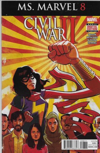 Ms. Marvel No.8 / 2016 Civil War II - Bild 1 von 1