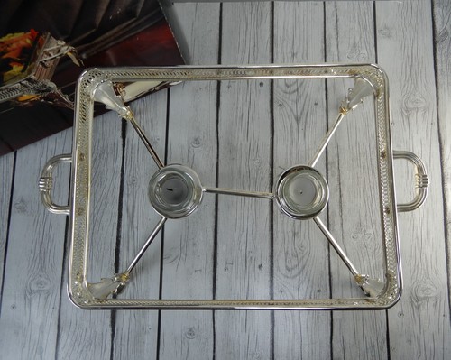Calentador oblongo forzado Godinger Paul Revere plateado 1,5 qt X 2 divisiones - Imagen 8 de 13