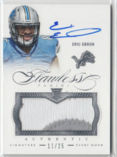 2014 Panini Flawless Rookie Patches Autographs #5 Eric Ebron 11/25