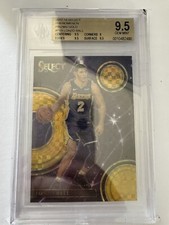 2017 Select Phenomenon Gold Prizm Lonzo Ball Rookie /10 BGS 9.5 Gem Mint 