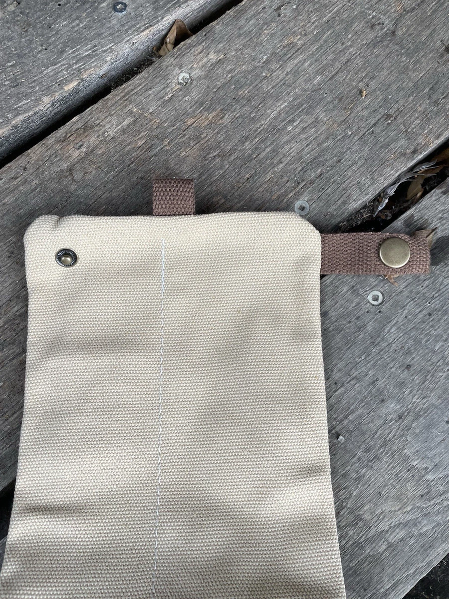 Bolsa de caña de pescar de lona de calidad de 10’. Dos secciones. Nuevo.
