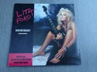 Lita Ford KISS ME DEADLY 1988 UK  7" POSTER BAG SLEEVE PLAYS MINT  HEAR
