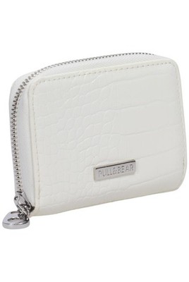 Pull & Bear Portemonnaie Damen Geldbörse Geldbeutel Brieftasche Crem... #ssmg980
