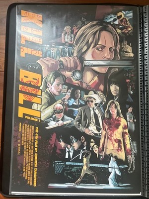 Kill Bill Vol. 1 Tarantino Poster by GTA Artist Stephen Bliss Not Mondo