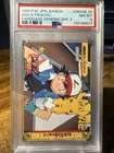 1999 Pokémon Japanese Bandai Animae Vending Series 6 #Movie20 Ash/Pikachu PSA 8