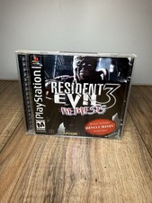 Resident Evil 3 Nemesis Sony PlayStation 1 PS1 Black Label Tested Working