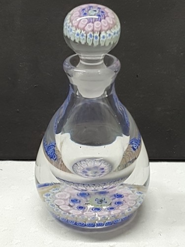 Antikes Millefiori Glas Tintenfass 15 cm hoch (B3) - Bild 3 von 12