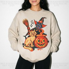 Retro Halloween Spooky Season Sweatshirt
