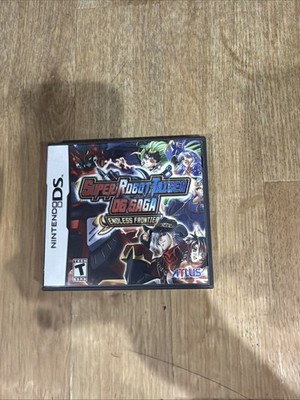 Super Robot Taisen OG Saga Endless Frontier DS Box Manual + Only! ! Rare!
