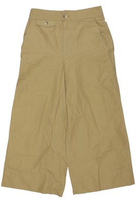 Helmut Lang Stoffhose Damen Hose Pants Chino Gr. W26 Baumwolle Beige #5x2kk4o