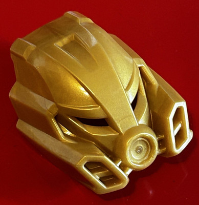 Lego Bionicle Maske 19082 Pohatu Master of Stone Pearl Gold Bionicle Mask