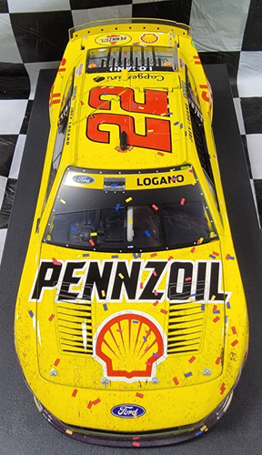 Joey Logano 2024 MUSTANG #22 Carcasa/Pennzoil Phoenix Ganador 1/24 - Imagen 4 de 8