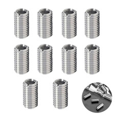 10-Stück Gewindeeinsatz M10 Auf M8, 15Mm Edelstahl Gewindehülse, Gewindebuchse,