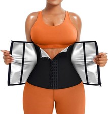 "Waist Trainer for Women - Lower Belly Trimmer Corset Tummy Wrap Sweat Belt"
