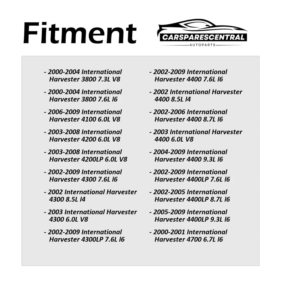 Mangueira de freio dianteira esquerda do lado do motorista 2x para International Harvester 3400 2000-2002 - Imagem 3 de 4