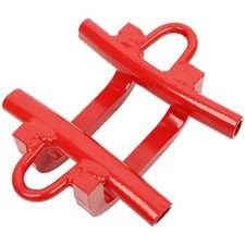  6 Inch Quarter Puller, Red Shaped Arc Universal Auto Body Repair Tools Dent