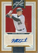 2016 Prime Cuts #178 Mark Trumbo Auto /99 - BB