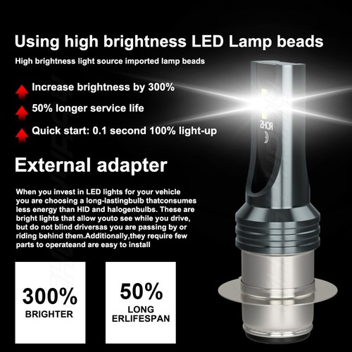 2 EX Bright LED light bulbs for Case IH Ford New Holland 1120 TC30 & More 12v DC - Picture 3 of 10