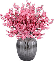 8 StüCk Schleierkraut KüNstliche Blumen, Rosa Gypsophila Kunstblumen