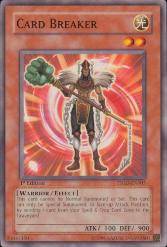 Yugioh Card Breaker #TSHD-EN005 The Shining Darkness 1st Edition - Picture 1 of 1
