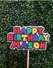 Super Birthday Cake Topper