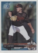 2017 Bowman Draft Chrome Sky Blue Refractor 28/399 Zac Lowther #BDC-94 0j6