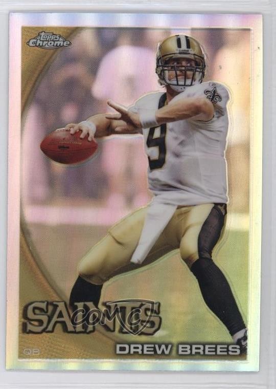2010 Topps Chrome Refractor Drew Brees #C220