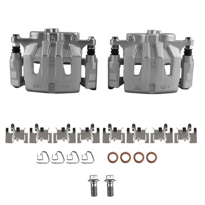 Front Brake Calipers w/ Bracket Pair For Toyota Highlander Sienna Lexus 19B6274