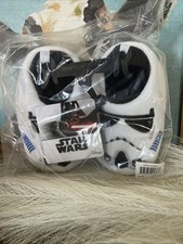 Kids Star Wars Stormtrooper Slippers Size Small 5-6 22