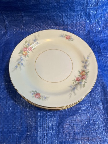 Homer Laughlin Eggshell Nautilus Ferndale Pan, Platos de Postre 6" Lote de 7 - Imagen 2 de 15