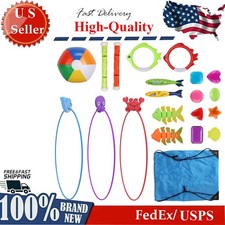 Water Sports Swim Thru Rings, Swimming Pool Toys for Summer Activities Games