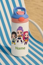 Trinkflasche Kinder 350ml auslaufsicher Namen...